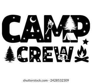 Camp Crew Svg,Retro,Happy Camper Svg,Camping Svg,Adventure Svg,Hiking Svg,Camp Saying,Camp Life Svg,Svg Cut Files, Png,Mountain T-shirt,Instant Download svg