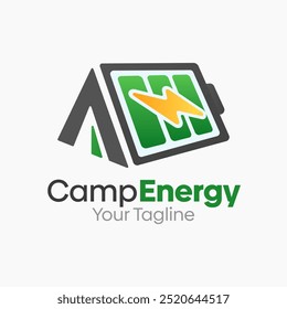 Camp Energy Logo Design Template. Good for Business, Agency, Community and Organization