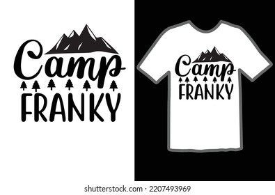 Camp Franky svg Designdatei