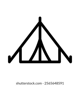 Camp Icon Vector From Camping and Adventure Set