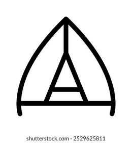 Ilustração de design de símbolo de vetor de ícone de campo