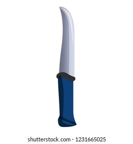 Camp knife icon. Cartoon of camp knife vector icon for web design isolated on white background