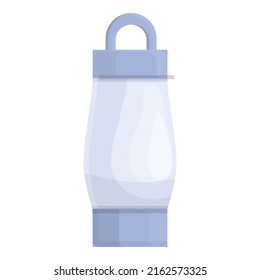 Camp lamp icon cartoon vector. Kerosene lantern. Oil gas