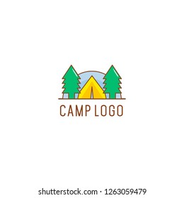 Camp Logo Design