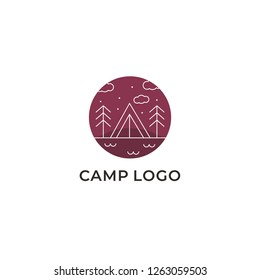 Camp Logo Design