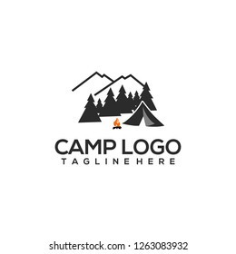 Camp Logo Design 