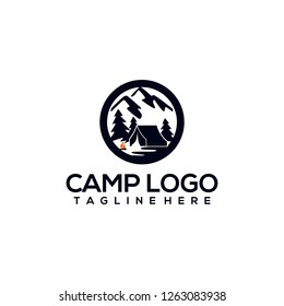 Camp Logo Design 