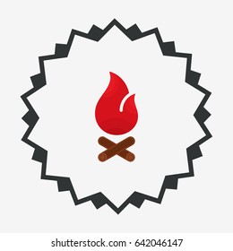 Camp logo design