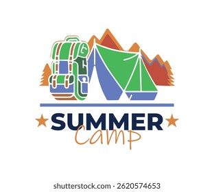 Camp logo design free download