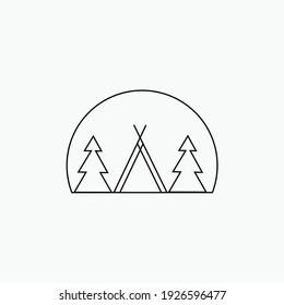 camp logo sign leaf garden nature cloud tree mountain sky forest icon logo vector retro logo nature plant landscape pine icon vector snow mountain logo land icon camp campfire moon