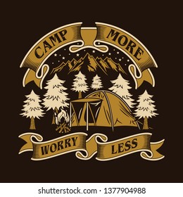 
camp more worry less. Camp Sayings & Quotes