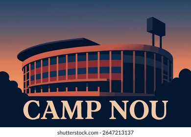 Camp Nou stands as a symbol of Barcelona's rich football legacy, offering panoramic views of the stadium and surrounding cityscape.
