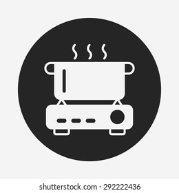 camp pot icon