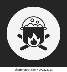 camp pot icon