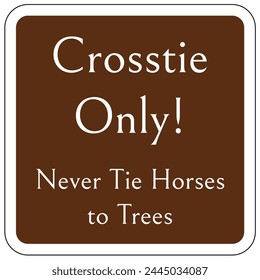 Camp site prohibition activity sign