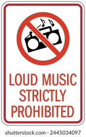 Camp site prohibition activity sign