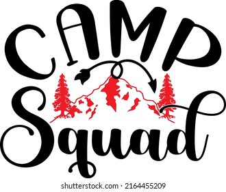Camp squad_ Camping SVG design