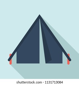 Camp tent icon