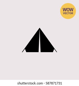 Camp Tent Icon