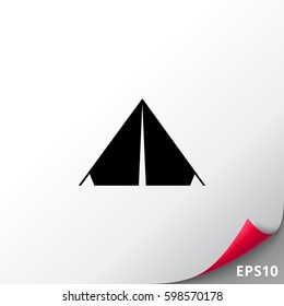 Camp Tent Icon
