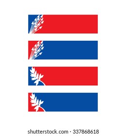 campaign banner. logo vector.