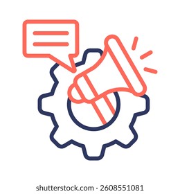 Campaign Icon Element for Design