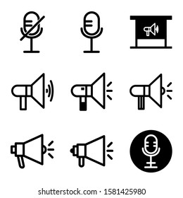 campaign icon isolated sign symbol vector illustration - Collection of high quality black style vector icons
