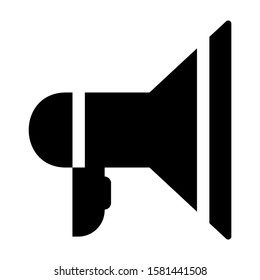 campaign icon isolated sign symbol vector illustration - high quality black style vector icons
