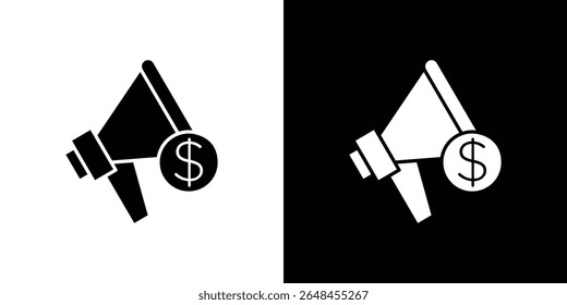 Campaign icon symbol collection. Flat vector stock illustration.