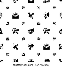 los iconos de campaña se muestran sin problemas. Incluye marketing de medios sociales editable, campaña social, compromiso de marca, marketing por correo, iconos de marketing social. iconos de campaña para web y móvil.