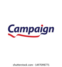 Campaign Logo. Election Symbol. Icon Vector Eps 10.