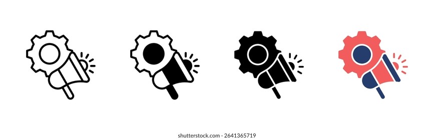 Campaign Manager icon sheet multiple style collection