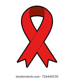 campaign ribbon isolated icon