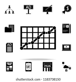 campaign statistics icon. Digital Marketing icons universal set for web and mobile