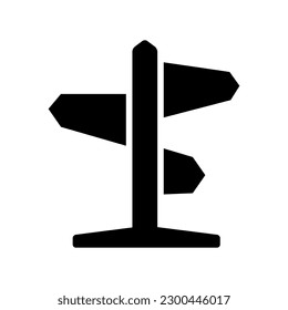 Icono negro plano de seguimiento de campaña Aislado en la ilustración del vector de fondo blanco | Iconos de Seo
