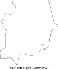 campbell County map in Tennessee state