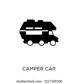 camper car icon. camper car symbol design from Transportation collection.
