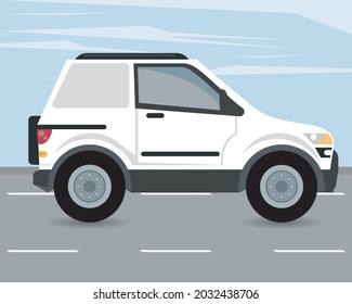camper mockup car vehicle ico