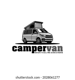 Camper Van Vector Isolated Logo Illustration Stock Vector (Royalty Free ...