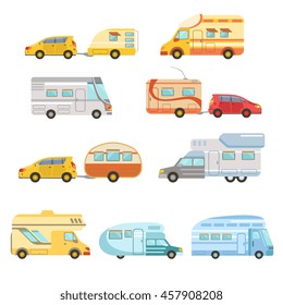 Camper Vans With Trailers Collection