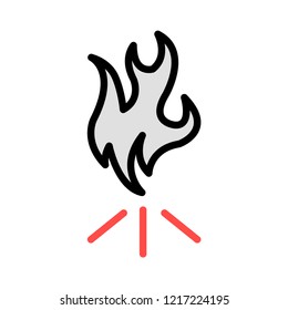 campfire   burn   flame 