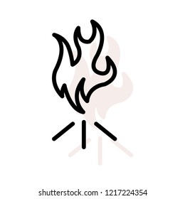 campfire   burn   flame 