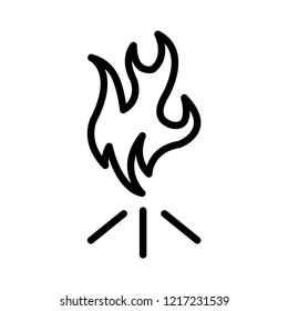campfire   burn   flame 