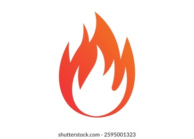 Campfire Flame Icon Vector, fire flame icon, burning fire, fire symbol, flame clipart, flame logo