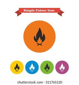 Campfire icon