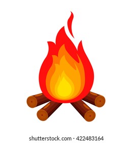 Campfire Icon.  