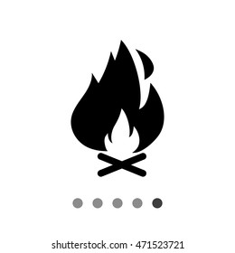 Campfire icon
