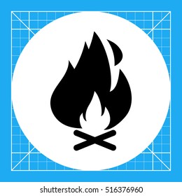 Campfire icon