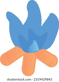 Campfire Icon: A graphical representation of a campfire