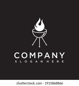 Campfire icon simple style Royalty Free Vector Image